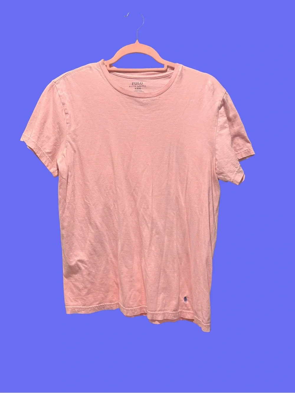 Polo by Ralph Lauren Light Pink Crewneck Tee